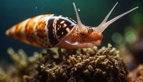 Cone Snail! A Striking Shell-Dwelling Predator With a Venomous Harpoon That Can Paralyze Its Prey