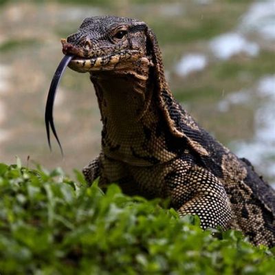 Monitor Lizard:  A Cold-Blooded Master of Disguise With Razor Sharp Claws Ready to Defend Its Territory!