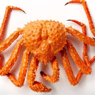  King Crab A Deep-Sea Delight Known for its Massive Claws and Striking Coloration